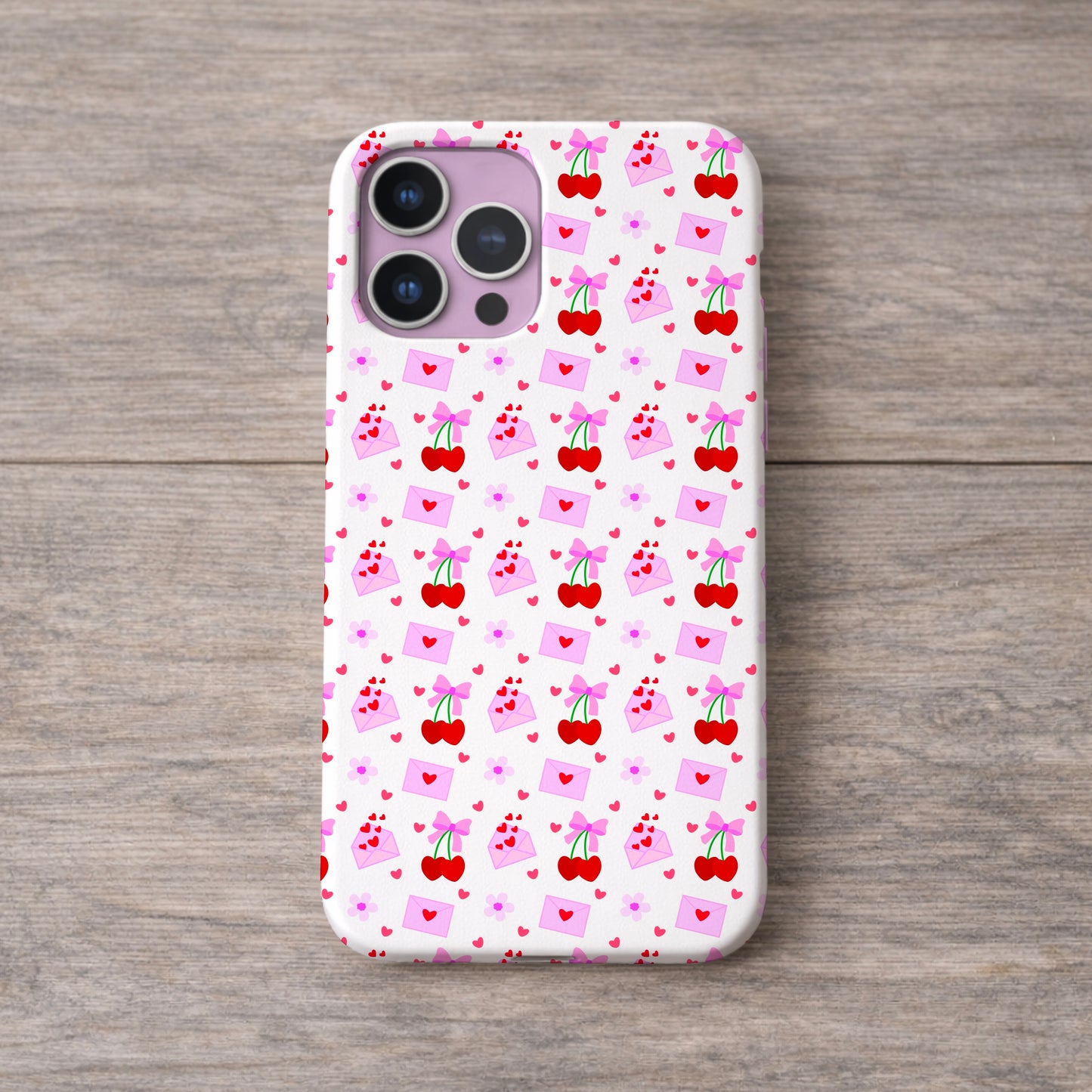 Love Valentine Hearts and Love Letters Seamless Pattern Commercial Use